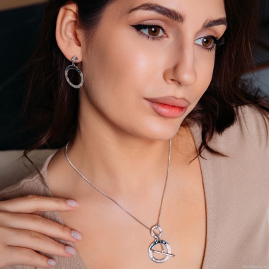 Колье Fiore Luna, BBL+CRY